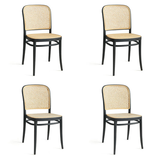 Set silla solea redondes negras x4 (Copia)