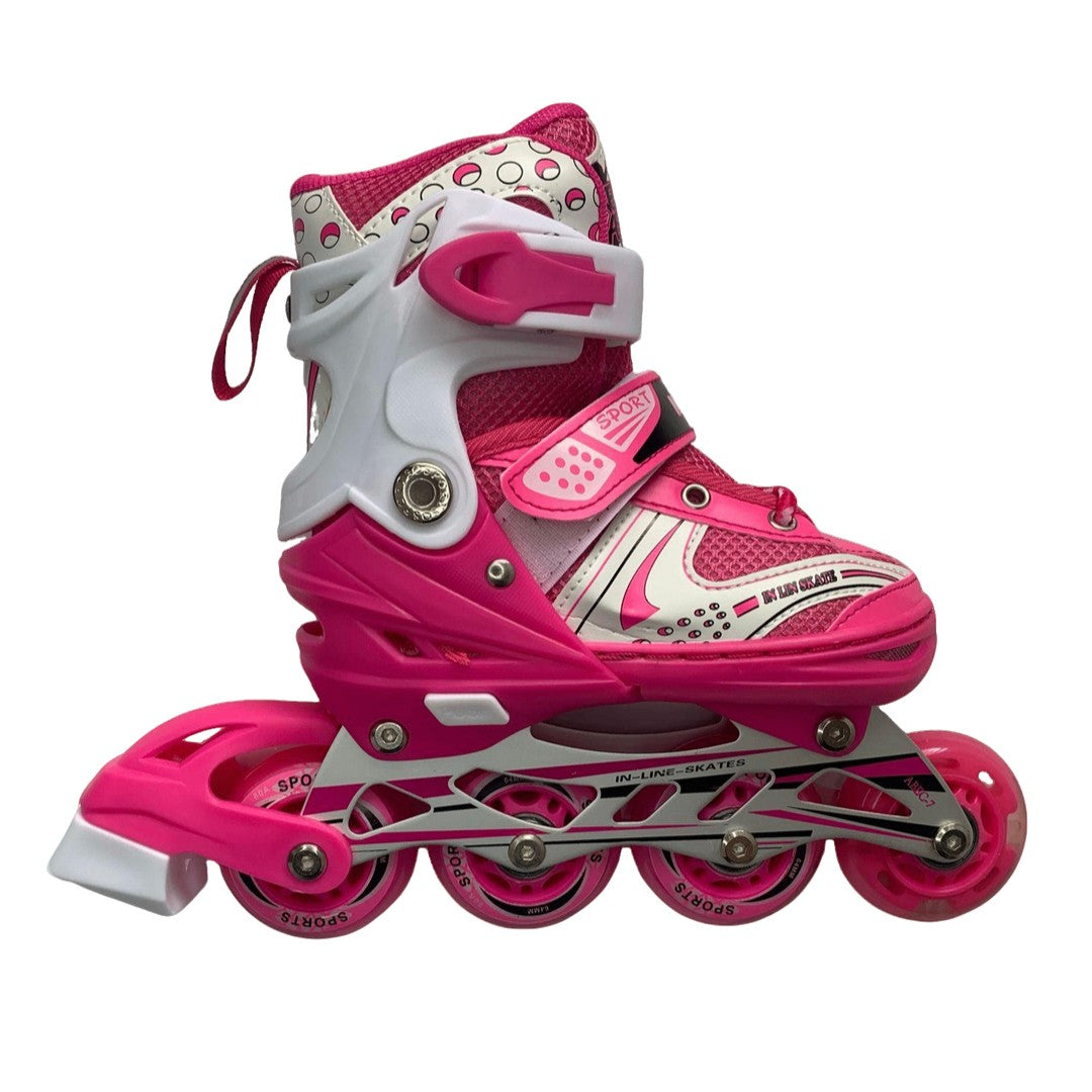 Kit Patines Niñas Expandible Semiprofesional Sports