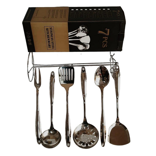 Juego de cucharas y cucharones + Soporte