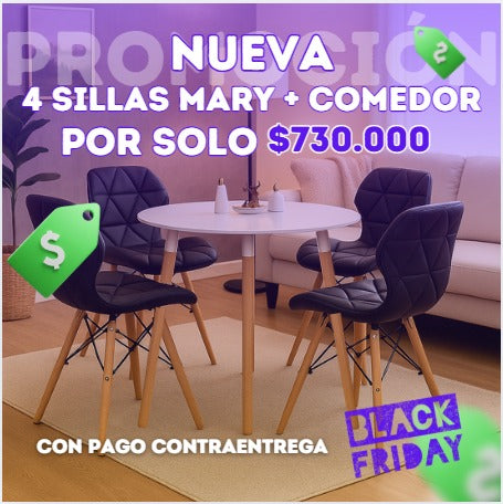 Comedor Minimalista Con Silla Mariposa