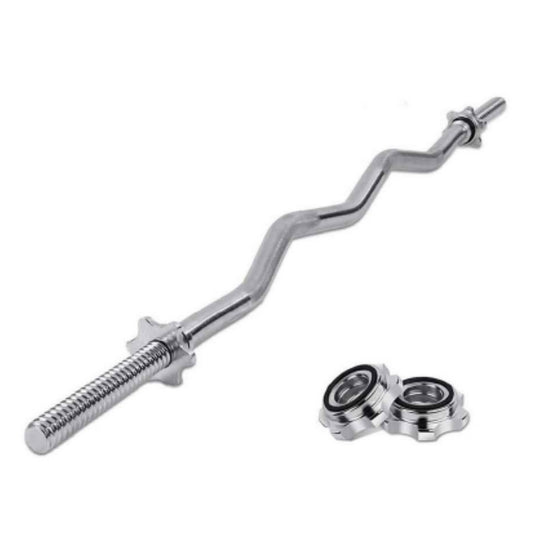 Barra corta Z - 1.20 Mts con seguros y rosca