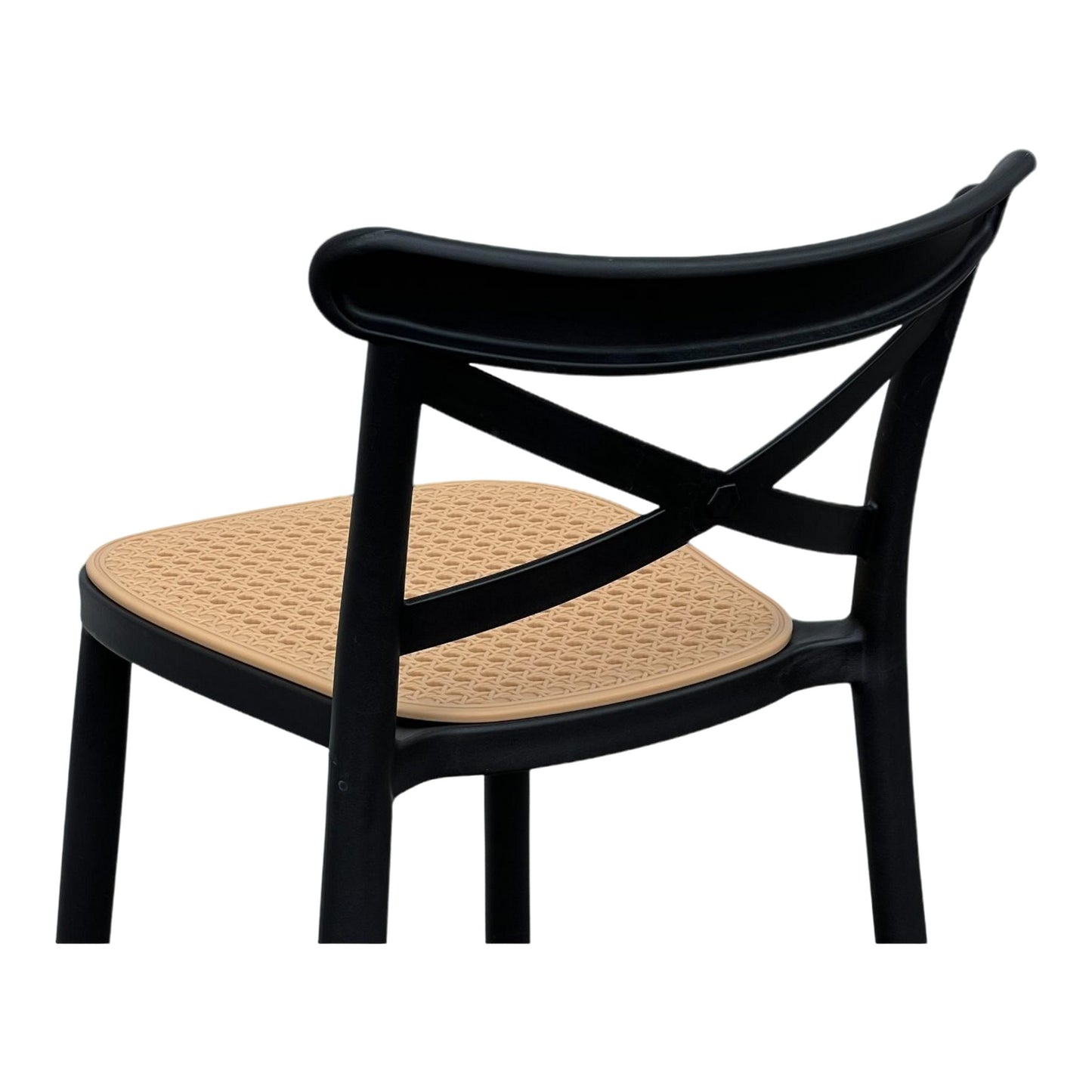 Butaco Alto Cruz Rústico SET X2