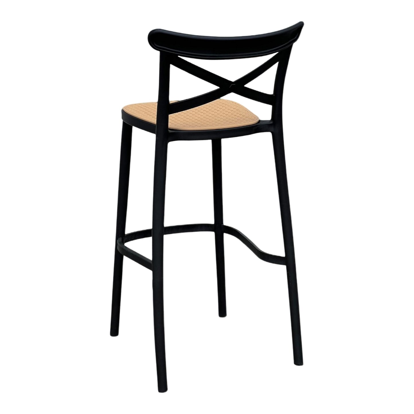 Butaco Alto Cruz Rústico SET X2