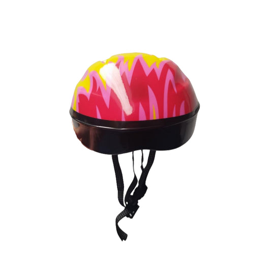 Casco Genérico Sport Diseño De Llamas SKU 1929