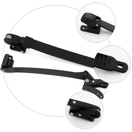 Cierre Juego De Correa Con Broche Patín Semiprofesional SET X4