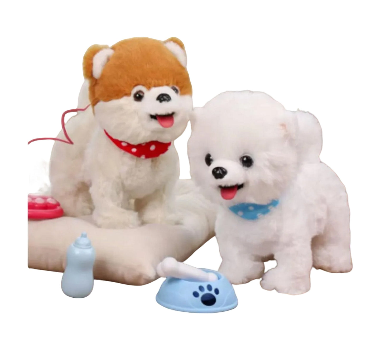 Perro Peluche Premium Uno que Ladra, Camina y Repite