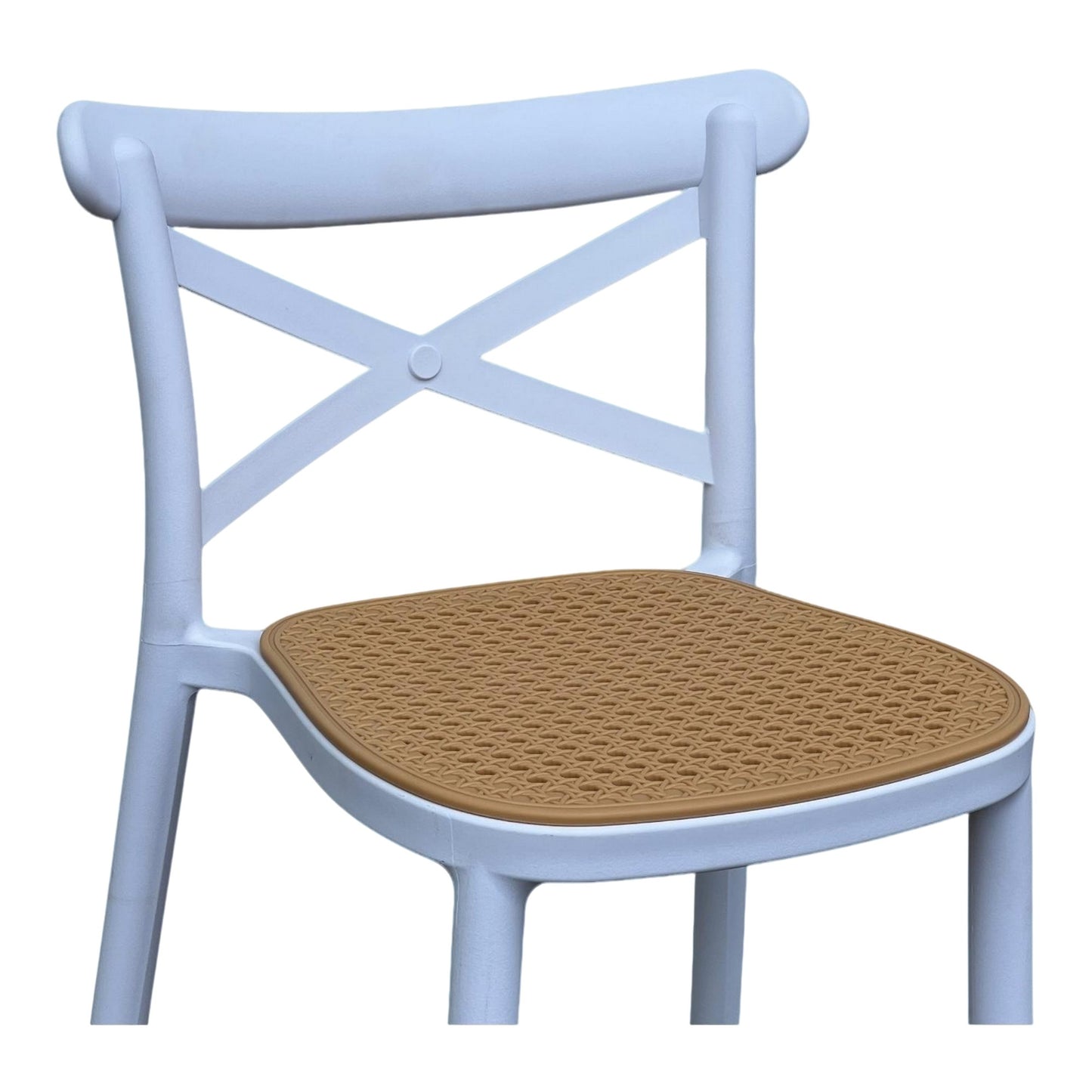 Butaco Alto Cruz Rústico SET X2