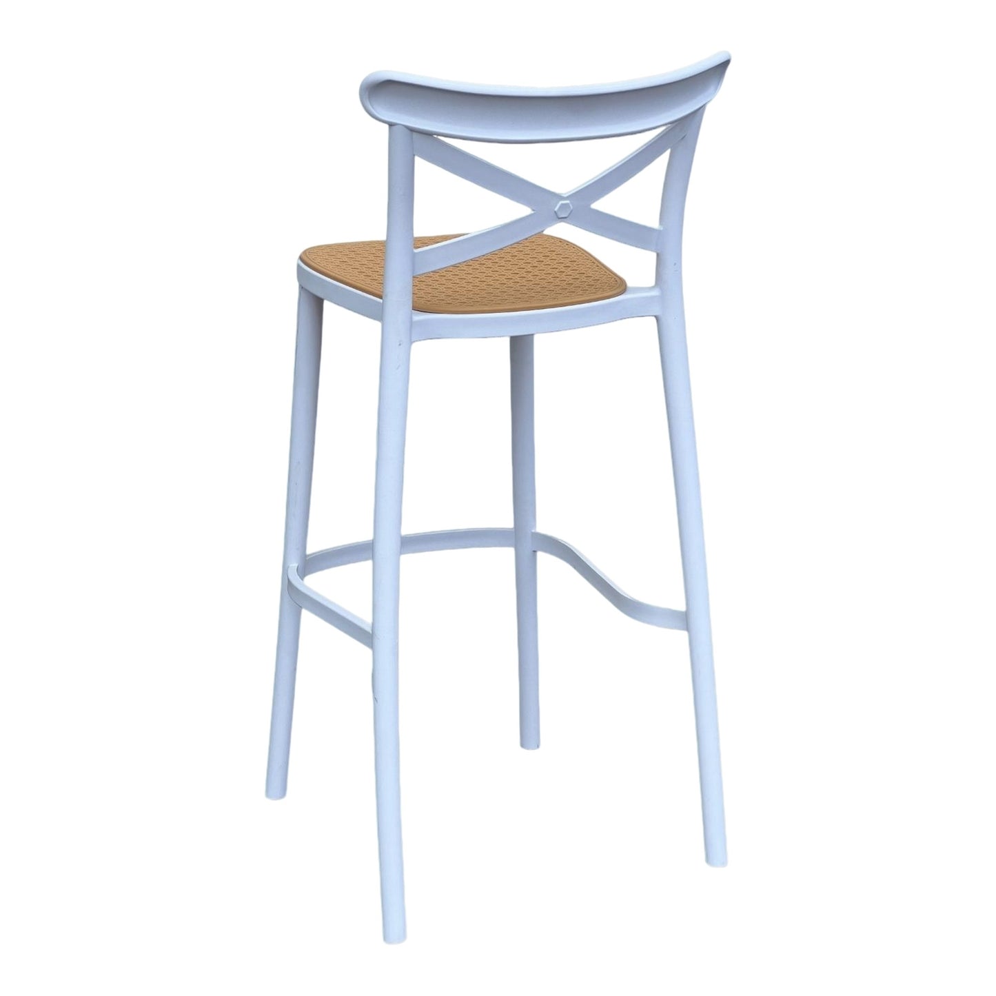 Butaco Alto Cruz Rústico SET X2