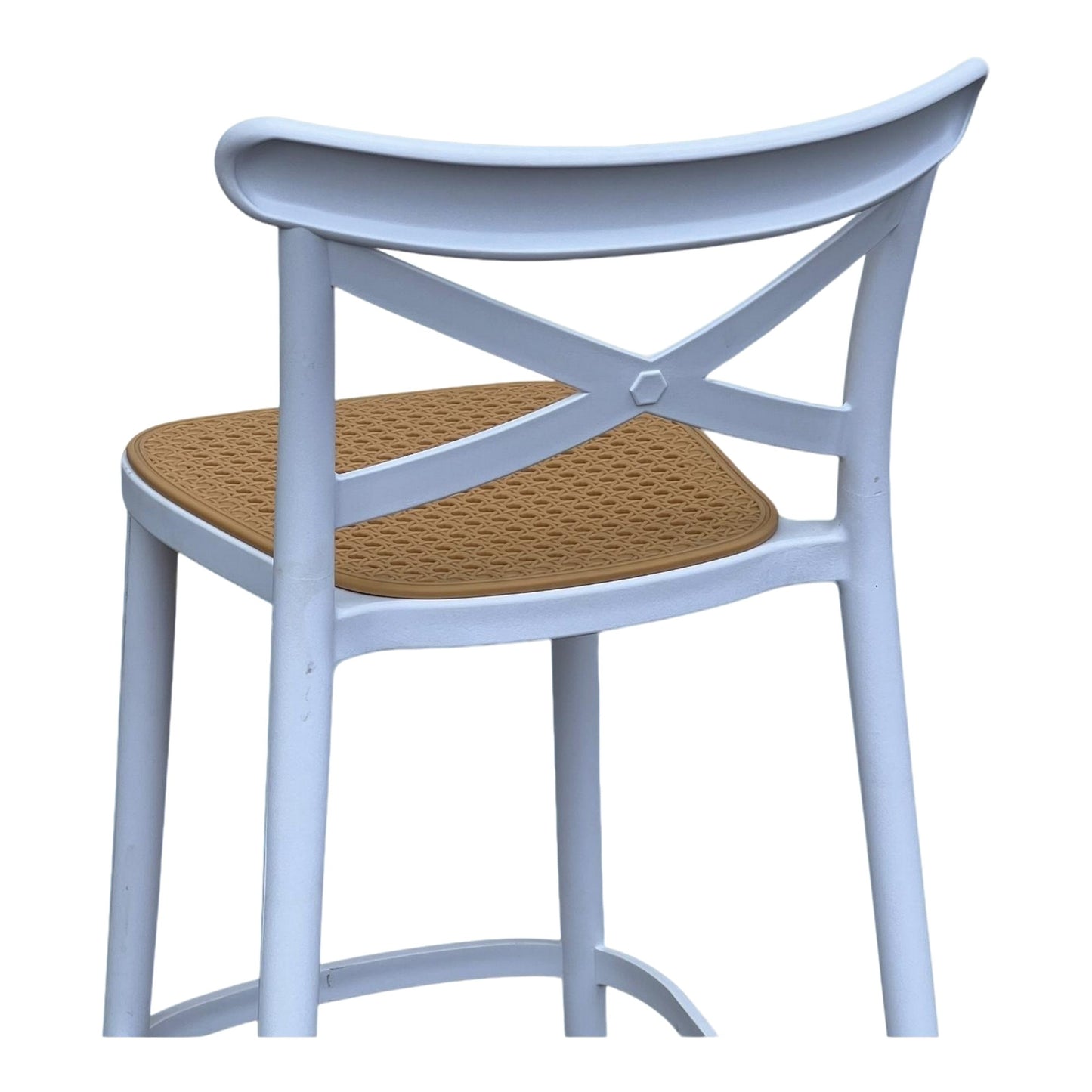 Butaco Alto Cruz Rústico SET X2