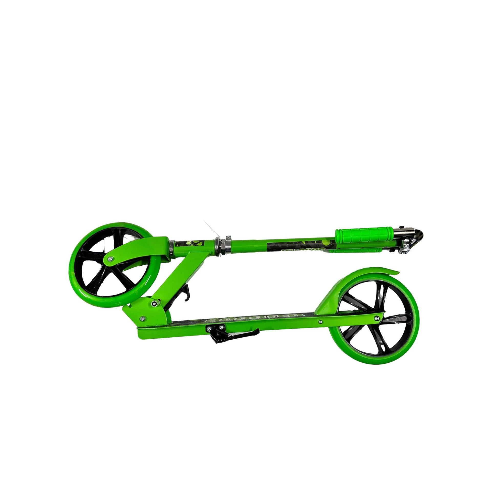 Scooter plegable con estructura resistente para adultos, jóvenes y trayectos cortos