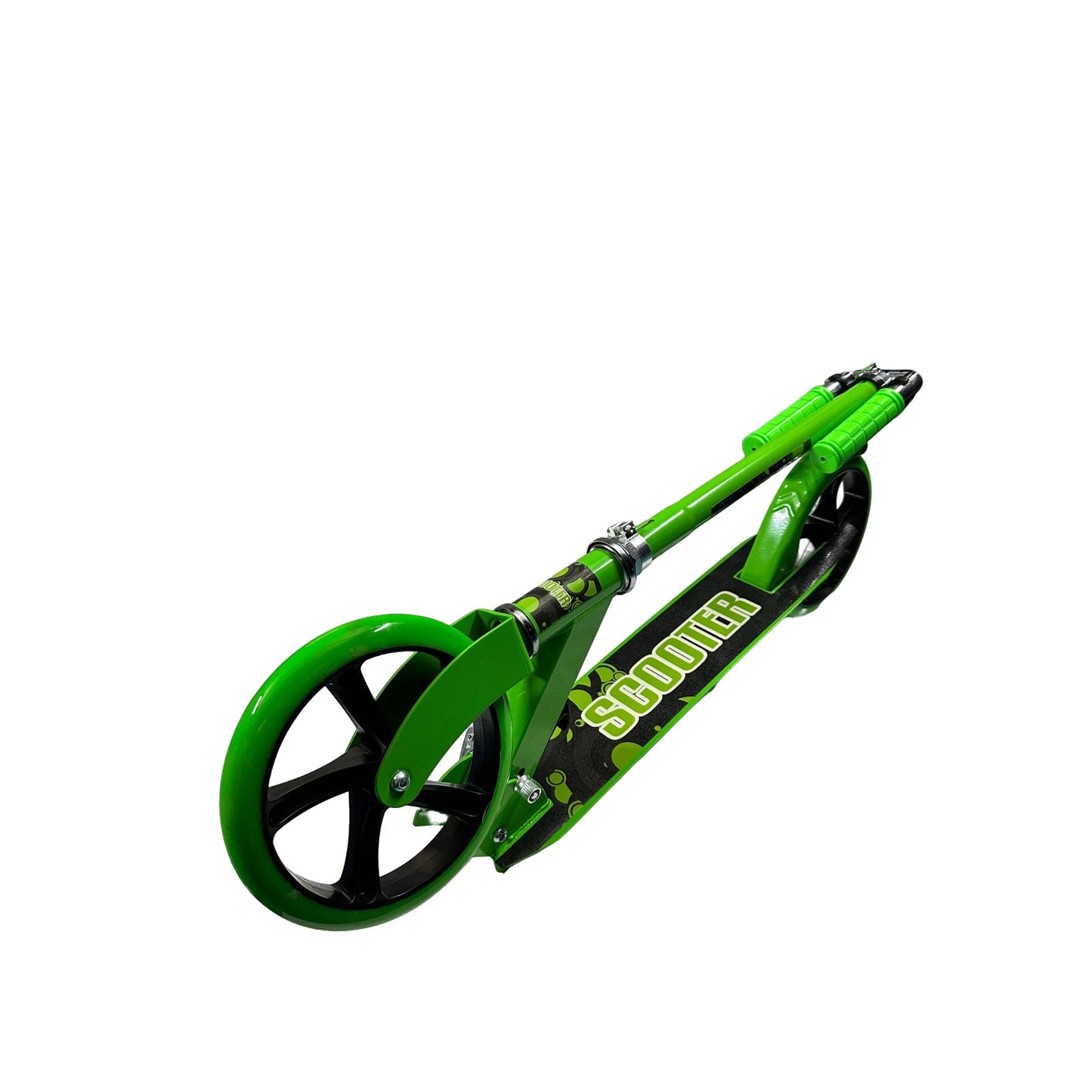 Detalle de rueda 205 mm para scooter profesional plegable de uso urbano