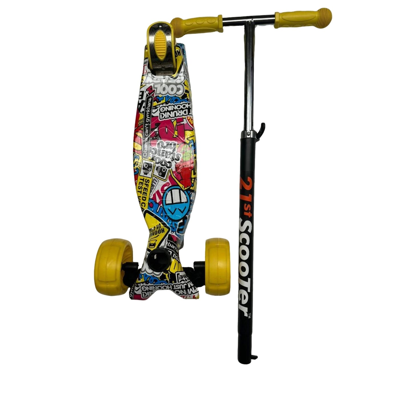 Monopatín Scooter St Para Niño Y Niña Ruedas Con Luces