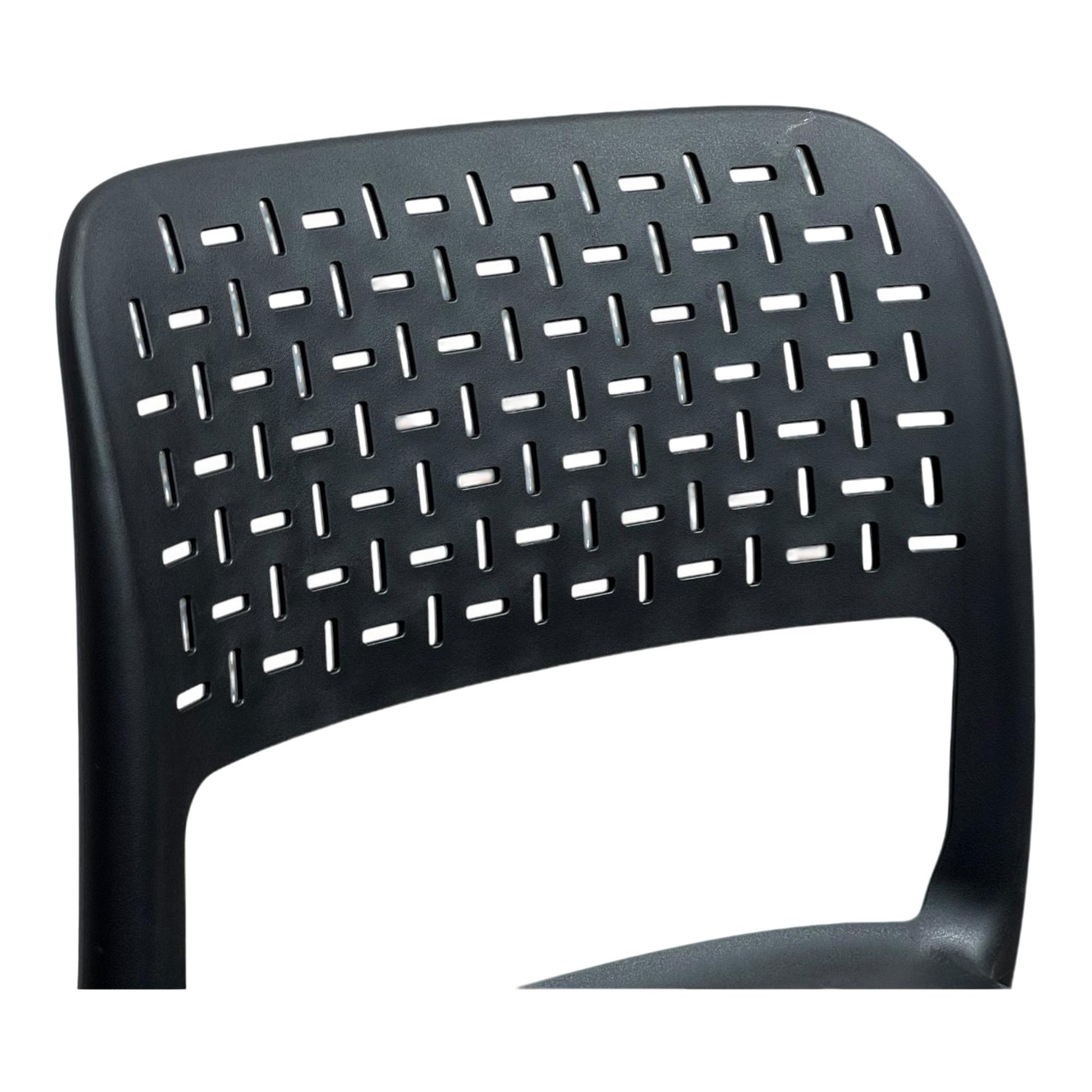 Silla con respaldo calado para comedor, cocina y espacios comerciales