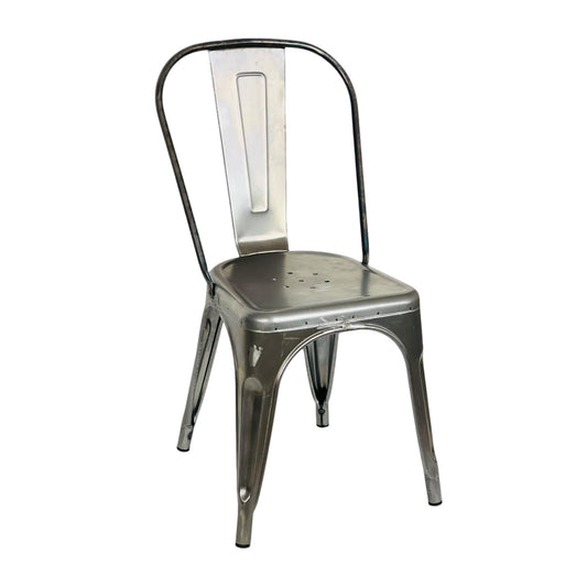 Silla Metálica Industrial Tolix Sin Pintar