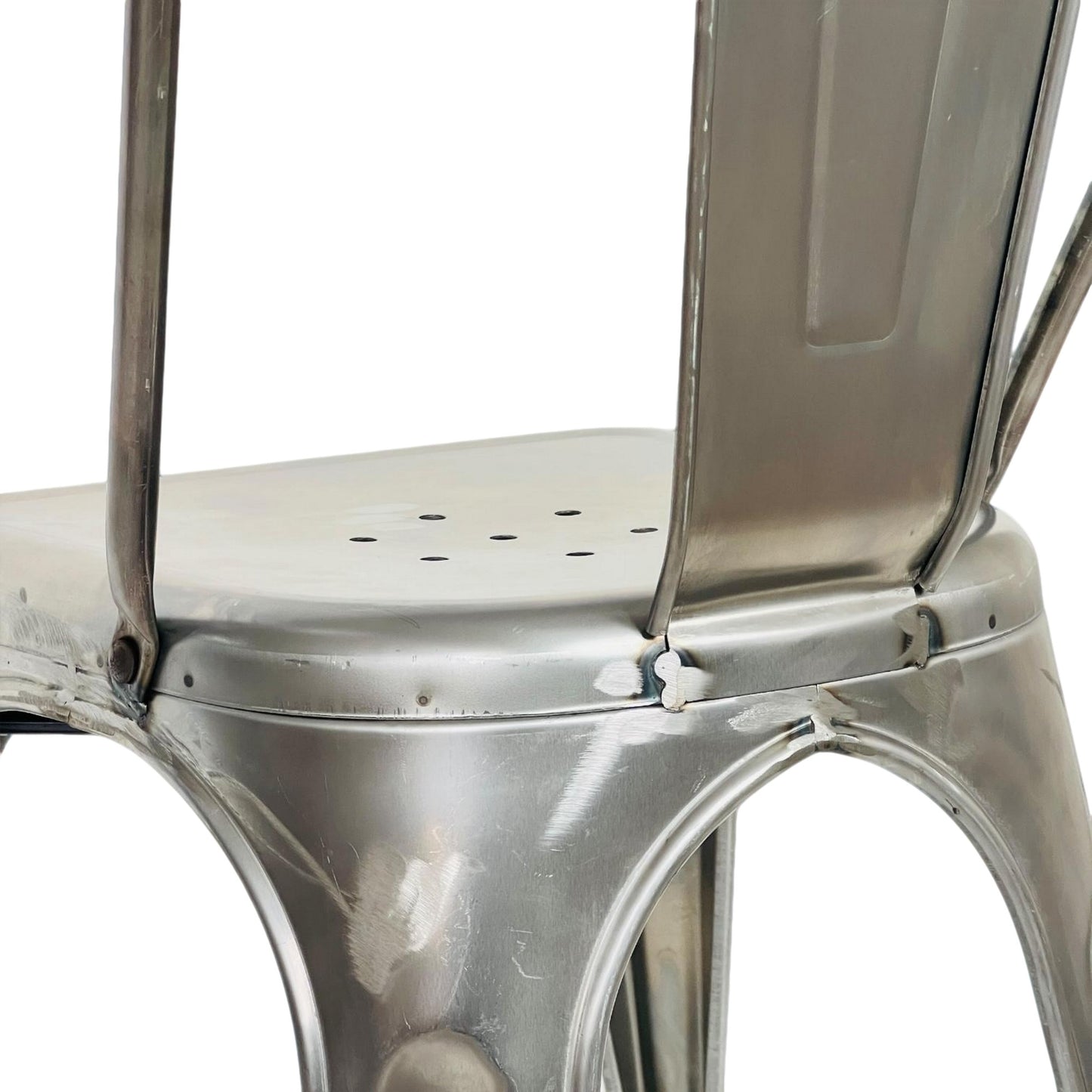 Silla Metálica Industrial Tolix Sin Pintar