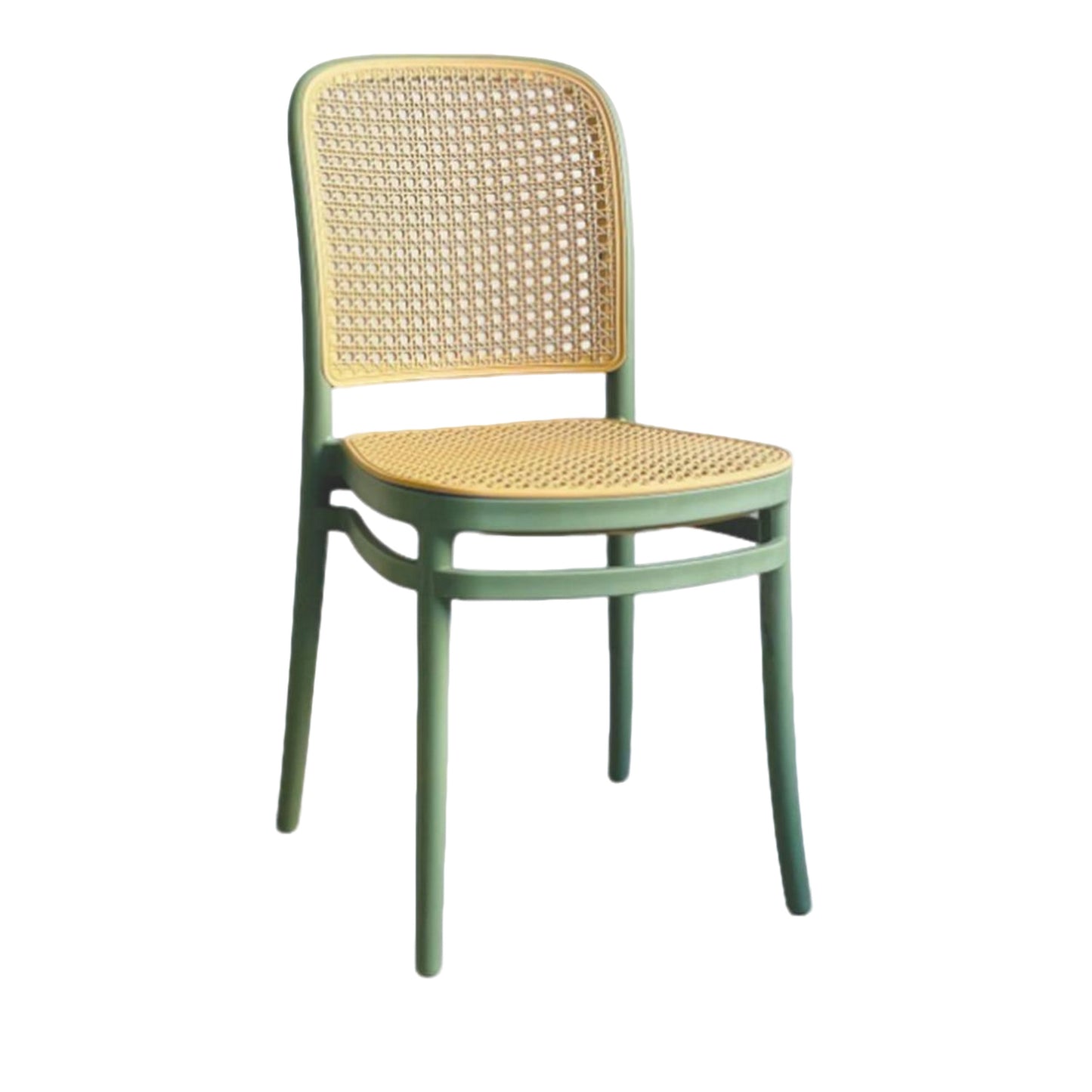 Silla En Polipropileno Solea Redonda Tipo Mimbre