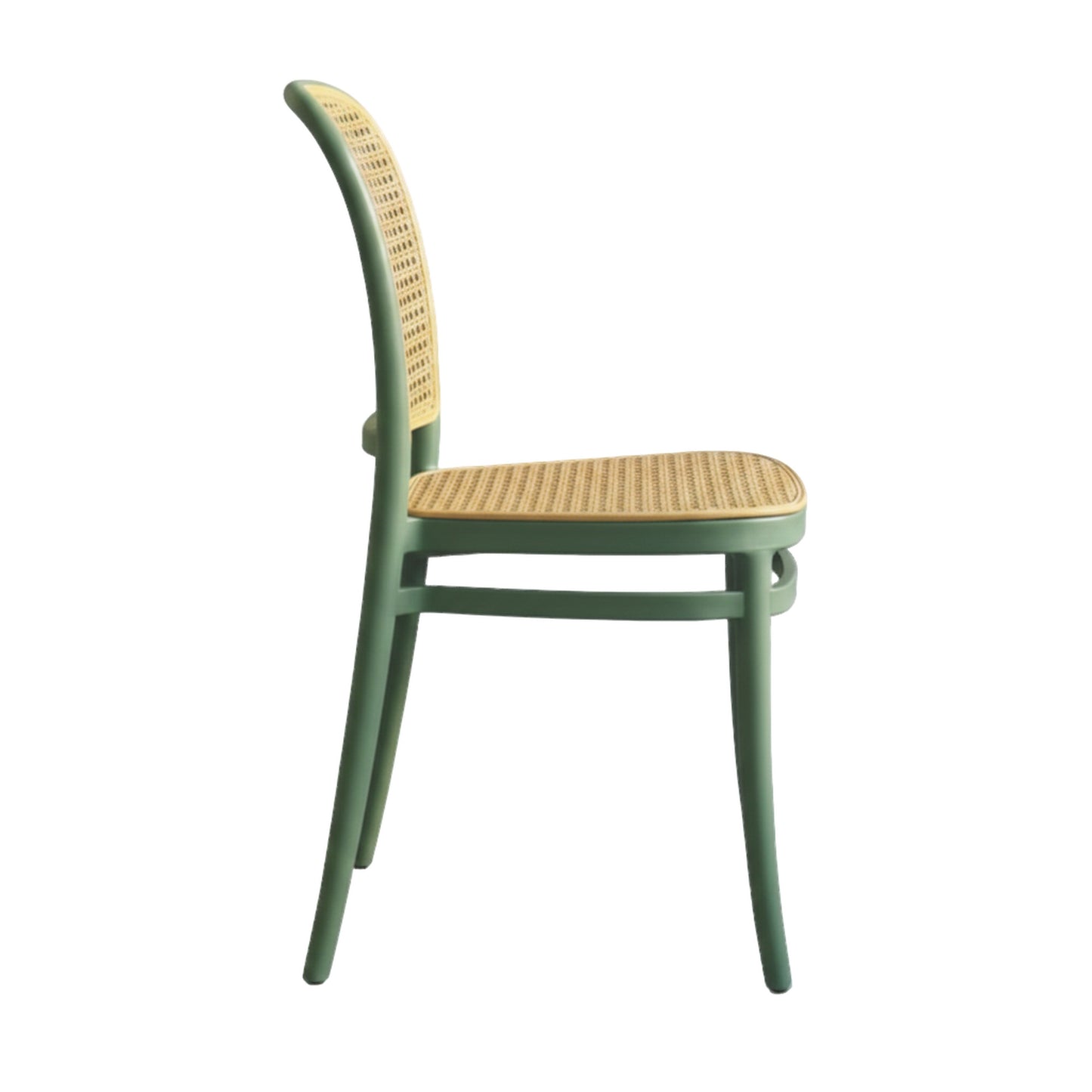 Silla En Polipropileno Solea Redonda Tipo Mimbre