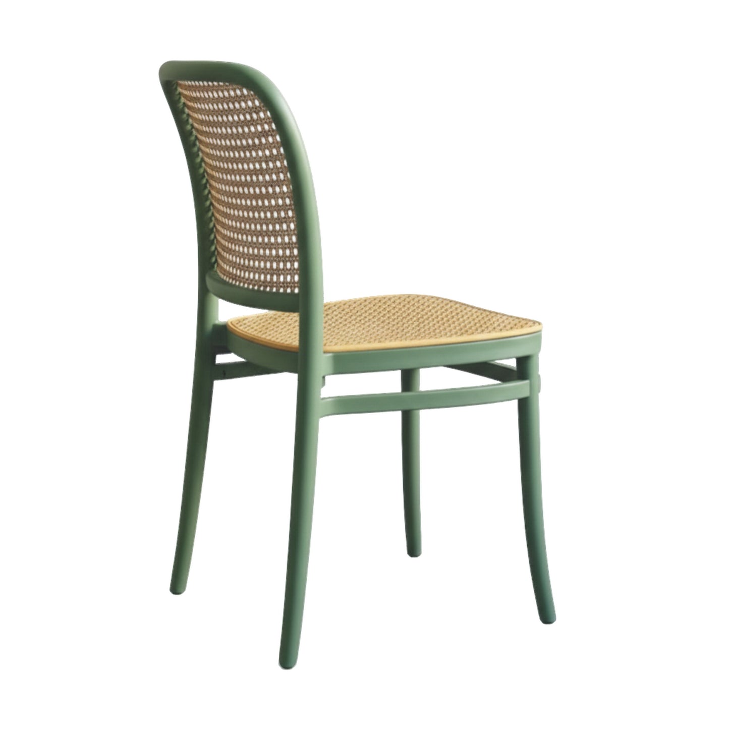 Silla En Polipropileno Solea Redonda Tipo Mimbre