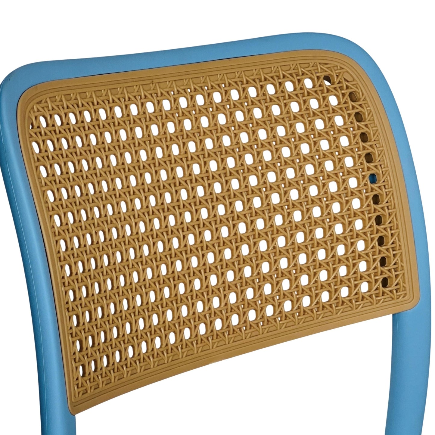 Silla En Polipropileno Solea Cuadrada Tipo Mimbre