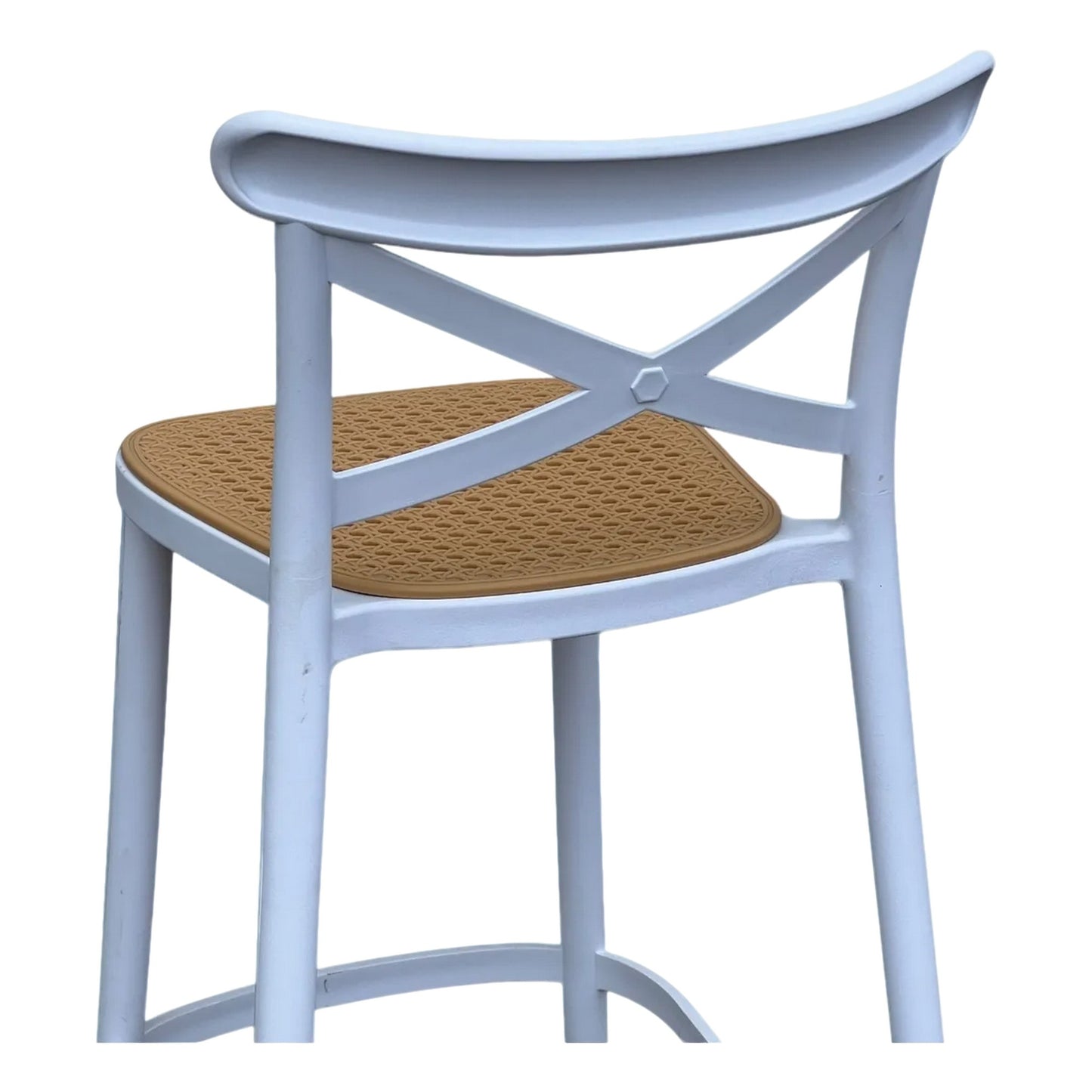 Silla De Barra Solea Polipropileno Espaldar Cruzado, Set X2