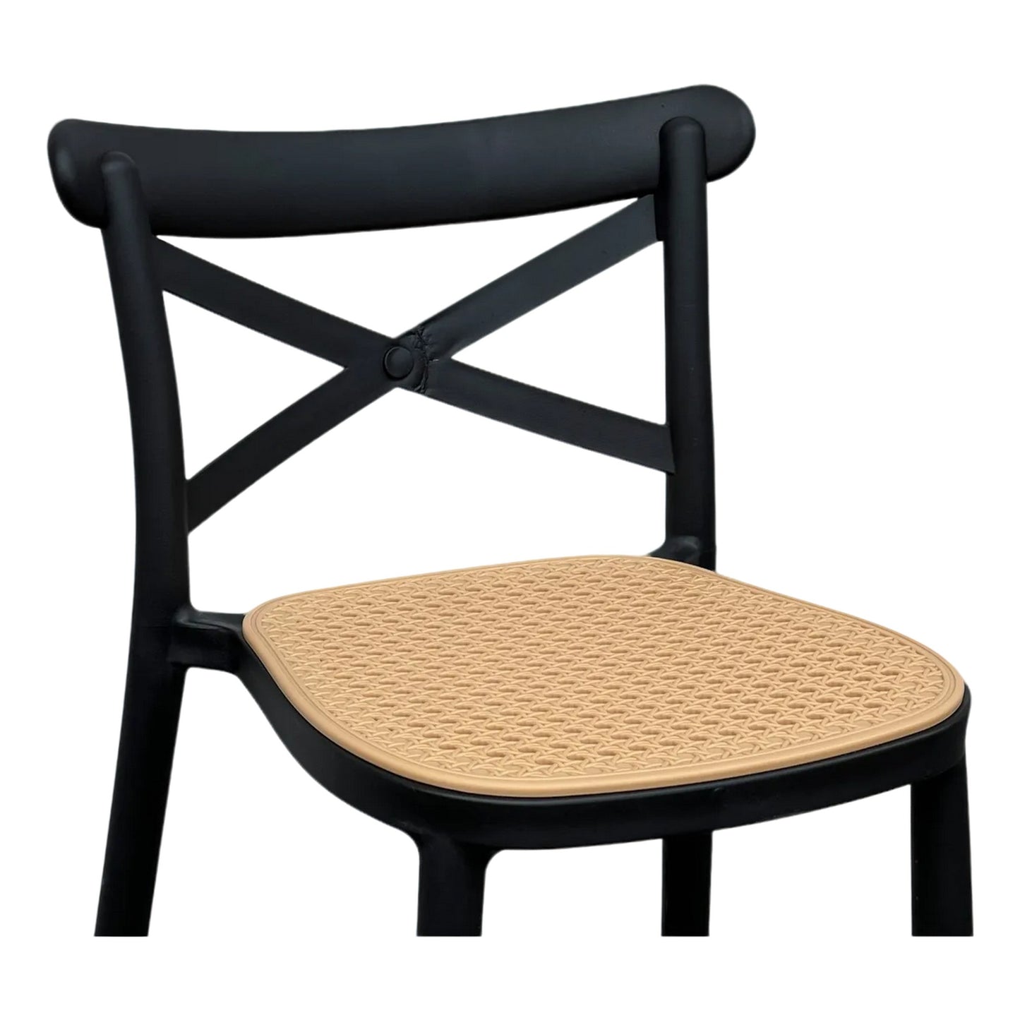 Silla De Barra Solea Polipropileno Espaldar Cruzado, Set X2