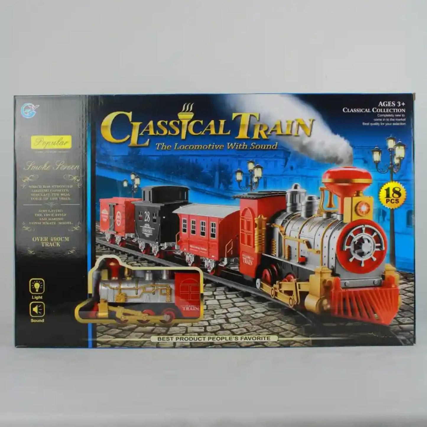 PISTA TREN HUMO MEDIANA GD